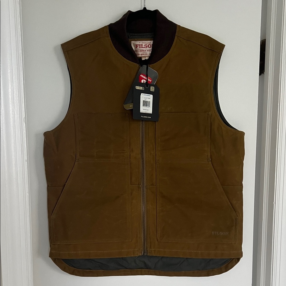 FILSON TIN CLOTH INSULATED WORK VEST
